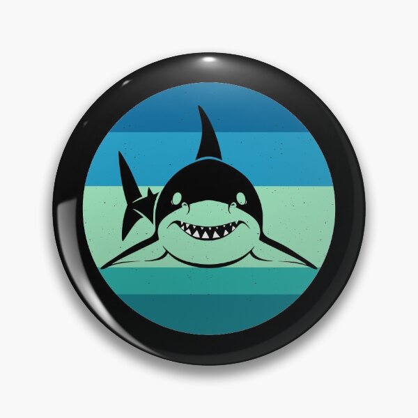 Item preview, Distressed Retro Vintage Sharks designed and sold by jcorres.
