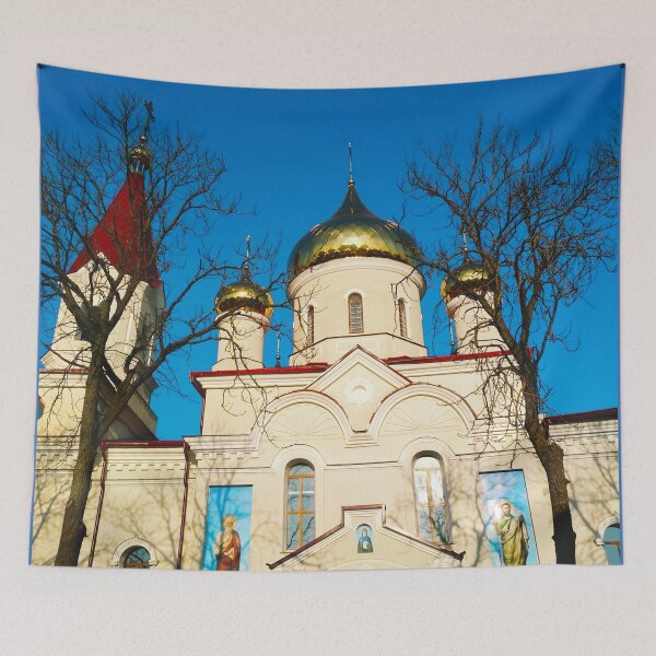 Item preview, Orthodox church with shining domes  designed and sold by helenkaiy.
