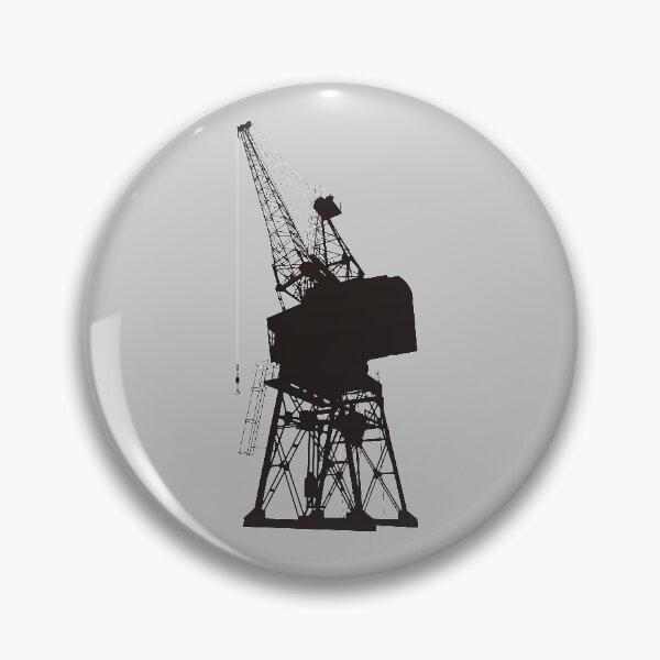Item preview, Dockyard Crane Black 1 designed and sold by sifis.