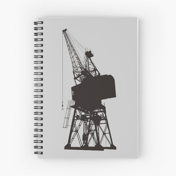 Item preview, Dockyard Crane Black 1 designed and sold by sifis.
