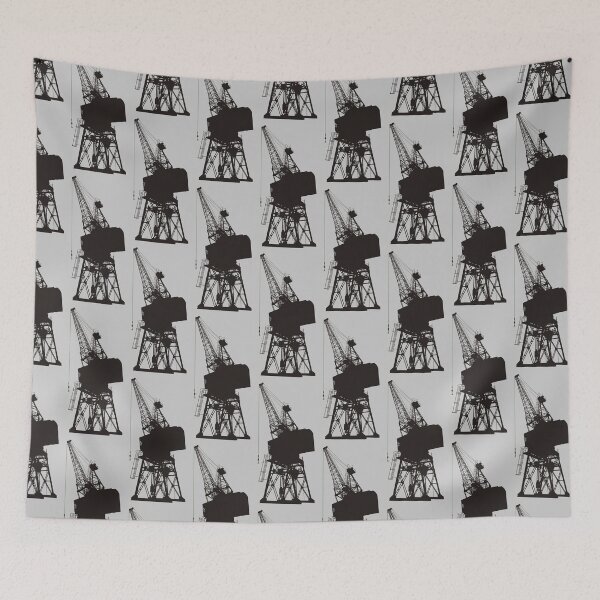 Item preview, Dockyard Crane Black 1 designed and sold by sifis.