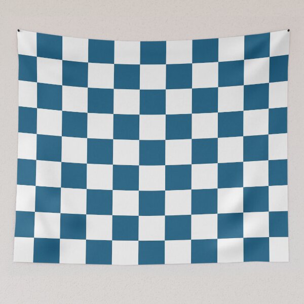 Item preview, Japan Blue and White Ichimatsu Traditional Japanese Pattern designed and sold by Heedee Design.