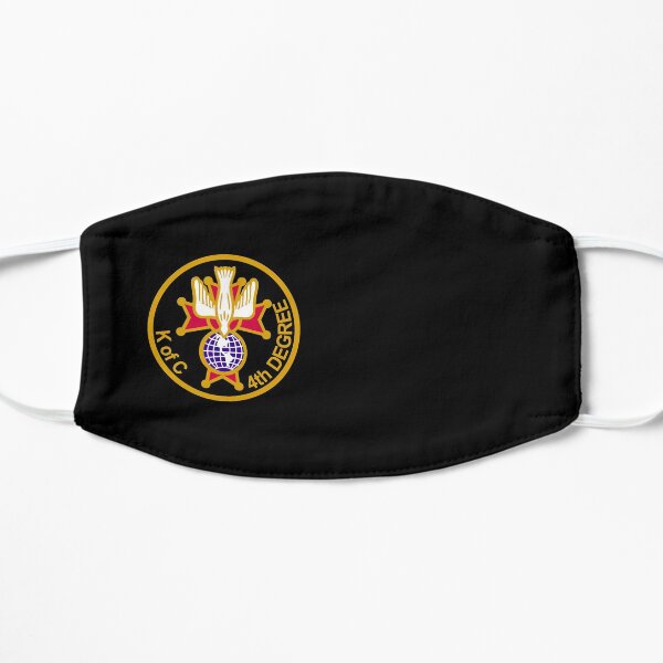 knights of columbus 4th degree Flat Mask