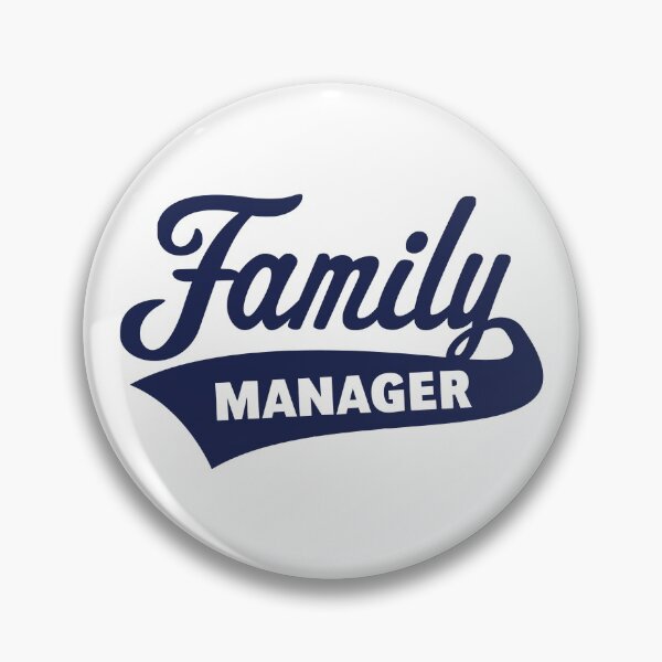 Item preview, Family Manager (Navy) designed and sold by MrFaulbaum.