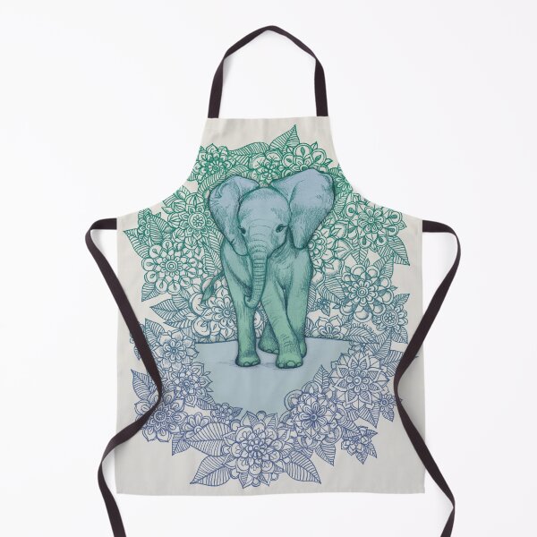 Item preview, Emerald Elephant in the Lilac Evening designed and sold by micklyn.