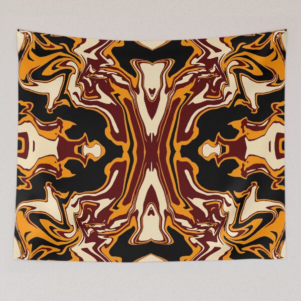 Item preview, Fluid art mixture. Abstract liquid background with mixing colors designed and sold by moustafakhalil.