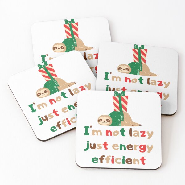 Item preview, I'm not lazy just energy efficient designed and sold by Damian Strzechowski.