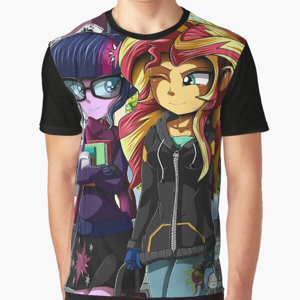 Item preview, MLP EQG: Twilight and Sunset designed and sold by darkmirroremo23.