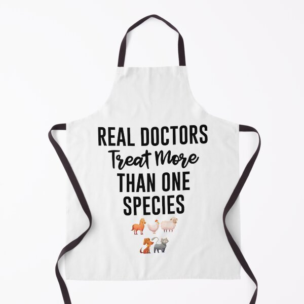 Item preview, Real Doctors Treat More Than One Species Gift for Veterinarian, and Animal lover Gift for Veterinarian, and Animal lover designed and sold by Vibe by Flow.