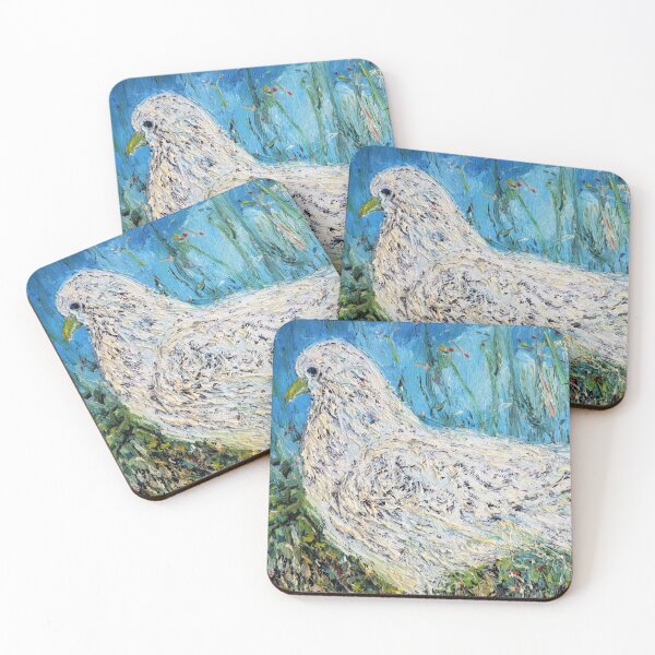 Item preview, DOVE OIL PORTRAIT designed and sold by lautir.