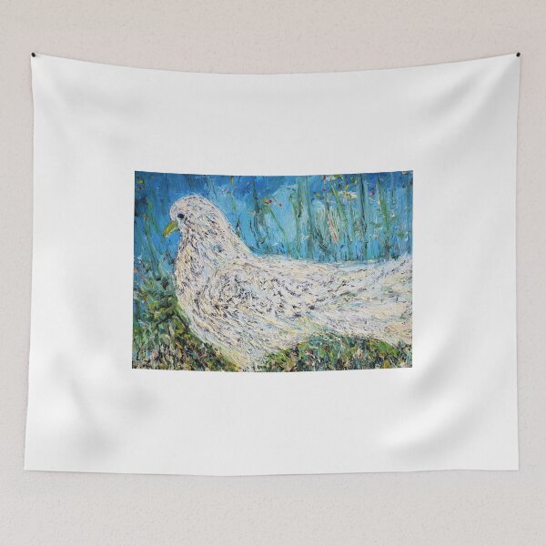 Item preview, DOVE OIL PORTRAIT designed and sold by lautir.