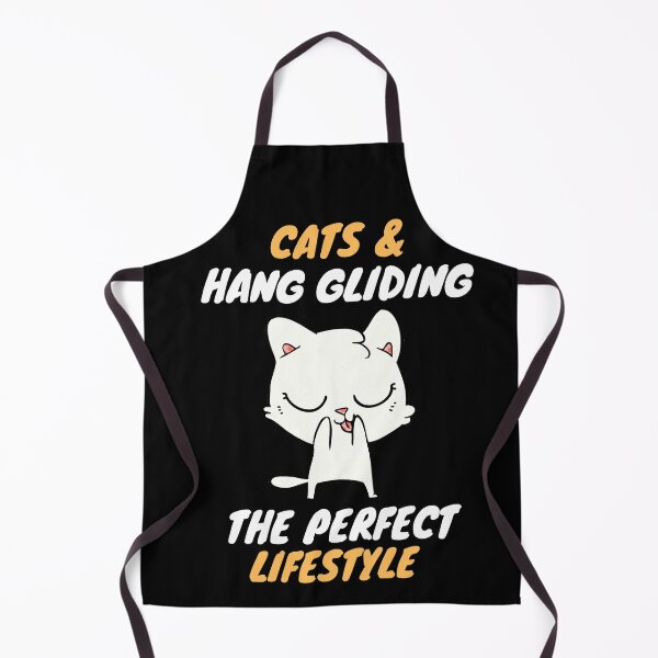Item preview, cats and hang gliding lifestyle designed and sold by SnowballStep.