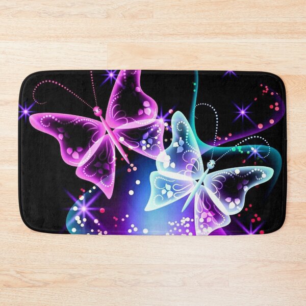 Item preview, Glowing Neon Butterflies designed and sold by ReesDesigns.