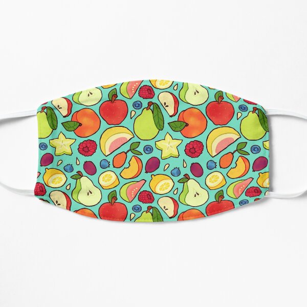 fruit salad Flat Mask