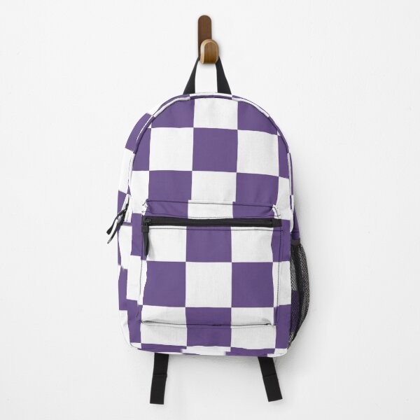 Item preview, Purple and White Ichimatsu Traditional Japanese Pattern designed and sold by Heedee Design.