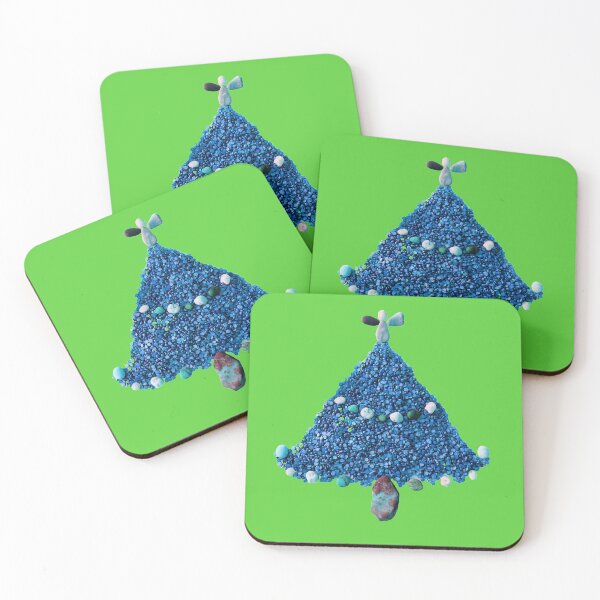 Item preview, Christmas Tree delight blue designed and sold by truleeido.