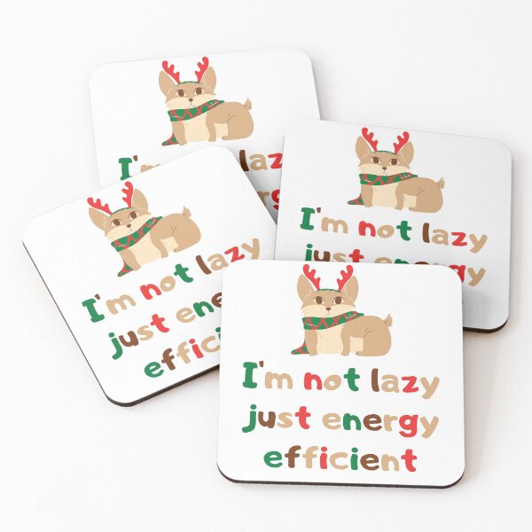 Item preview, I'm not lazy just energy efficient bunny designed and sold by Damian Strzechowski.