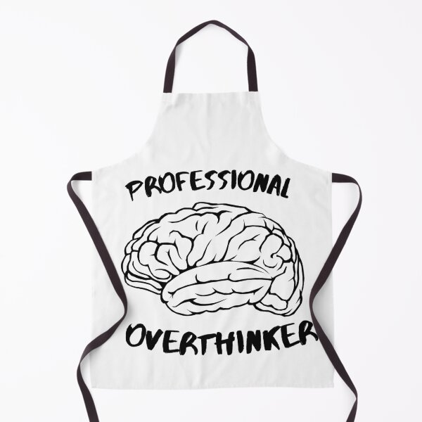 Item preview, Professional overthinker - funny saying designed and sold by afrapaints.
