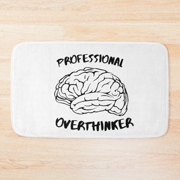 Item preview, Professional overthinker - funny saying designed and sold by afrapaints.