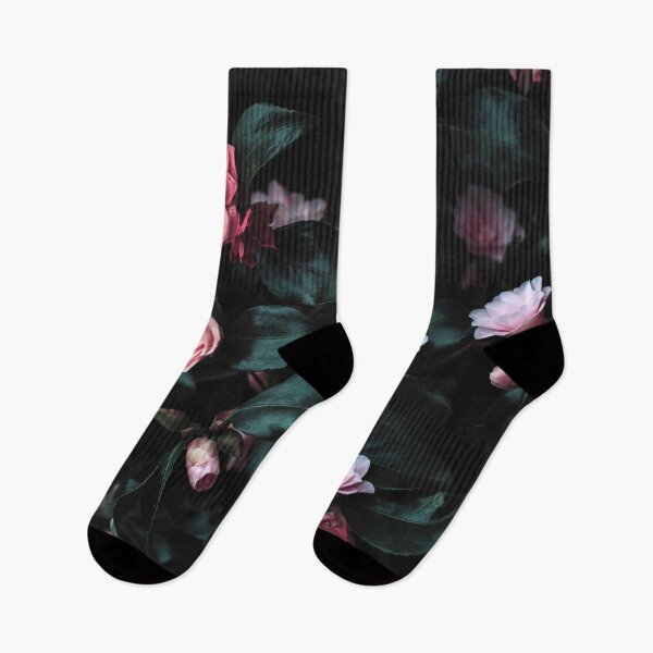 Item preview, Pink flowers on a dark background Design designed and sold by ChaseTees.
