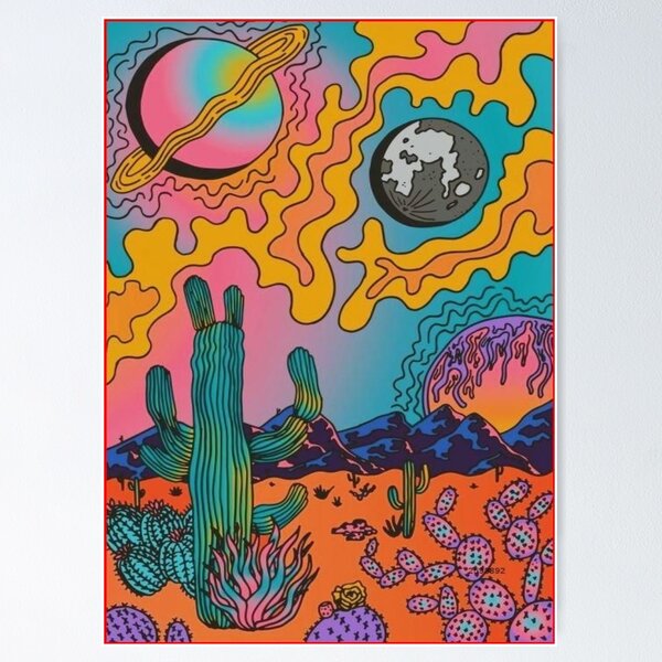 Item preview, Trippy Desert  designed and sold by DidYouDie x Design.