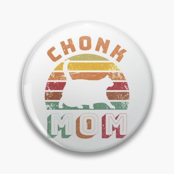 Item preview, Chonk Mom Chonk Scale Cat Meme designed and sold by chetme.