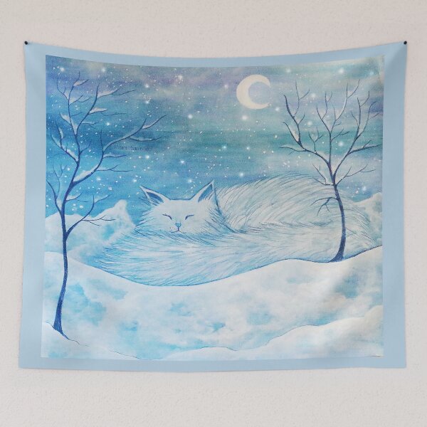 Item preview, The Snow Cat ❄  designed and sold by 37storms.