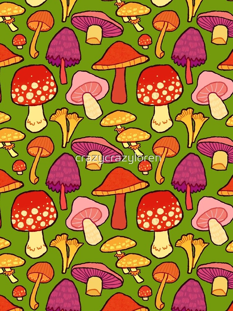 mushrooms from your back yard by crazycrazyloren