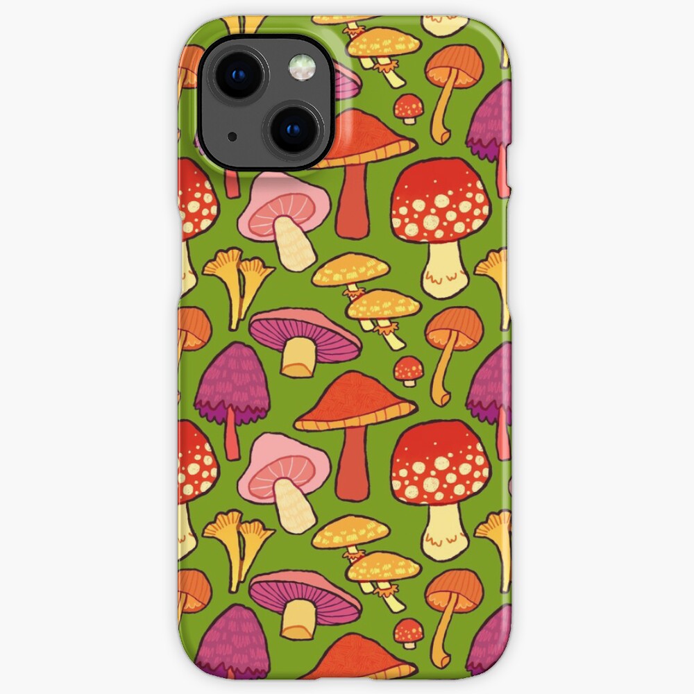 mushrooms from your back yard iPhone Case
