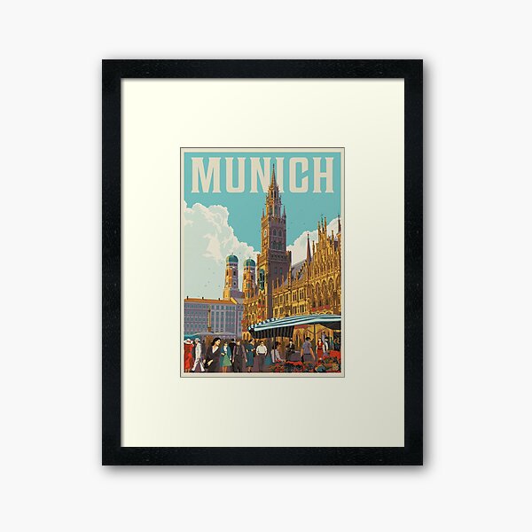 Item preview, Munich Germany Vintage travel designed and sold by More than Myriad.