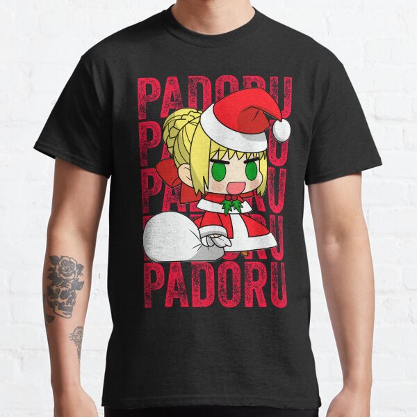PADORU PADORU by chibi Nero Claudius, Christmas meme design Classic T-Shirt