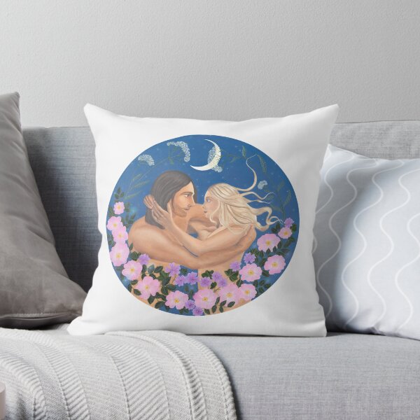 The Lovers Throw Pillow