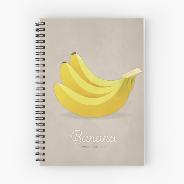 Item preview, Banana (taupe) - Natural History Fruits designed and sold by RedHillPrints.