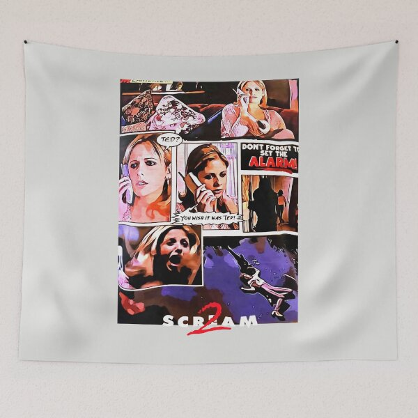 Item preview, Scream 2 -  Cici, Sarah Michelle Gellar - Comic book shirt designed and sold by HoernKgarn.