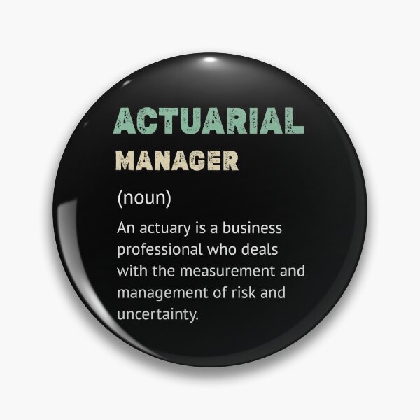Item preview, actuarial manager - Gift For Risk Management Analyst designed and sold by Essakhi12.