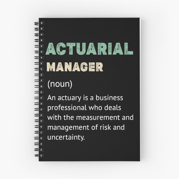 Item preview, actuarial manager - Gift For Risk Management Analyst designed and sold by Essakhi12.