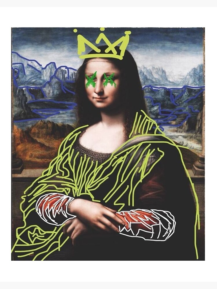 Monalisa Picture Art Board Print for Sale by arts-store