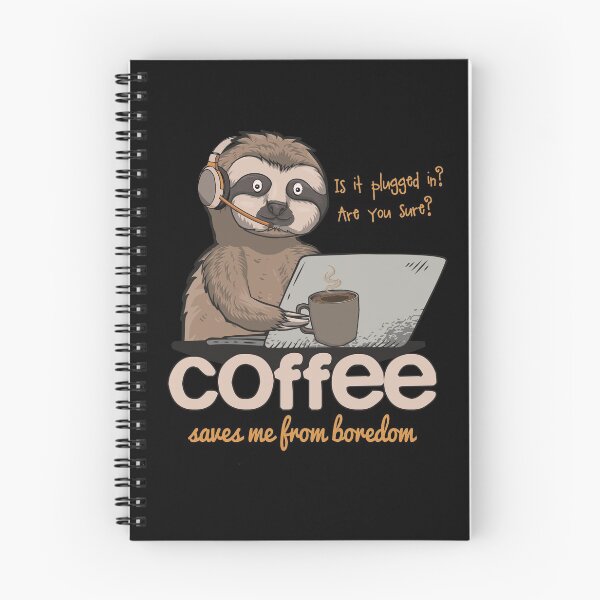 Item preview, Funny Tech Support Sloth Cartoon  designed and sold by MrEddie10.
