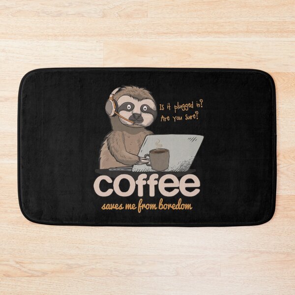 Item preview, Funny Tech Support Sloth Cartoon  designed and sold by MrEddie10.
