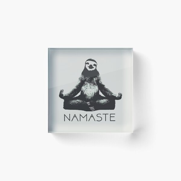 Item preview, Sloth Shirt  Namaste Shirt, Cute Sloth, Yoga Shirt, Yoga Gift, Sloth Gift, Namaste, Sloth T-Shirt, Namaste T-Shirt, Yoga T-Shirt, Yoga designed and sold by HoernKgarn.