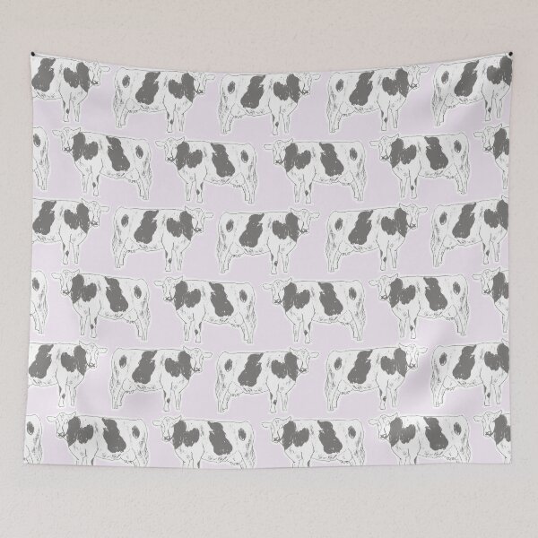 Item preview, Cow print tapesty designed and sold by alicepurlprint.