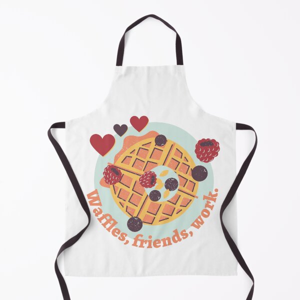 Item preview, Leslie Knope Parks and Recreation Cute Waffle Friendship Quote designed and sold by Dani Mullins.