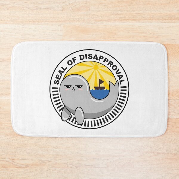 Item preview, Seal Of Disapproval Stamp designed and sold by ProjecTees.