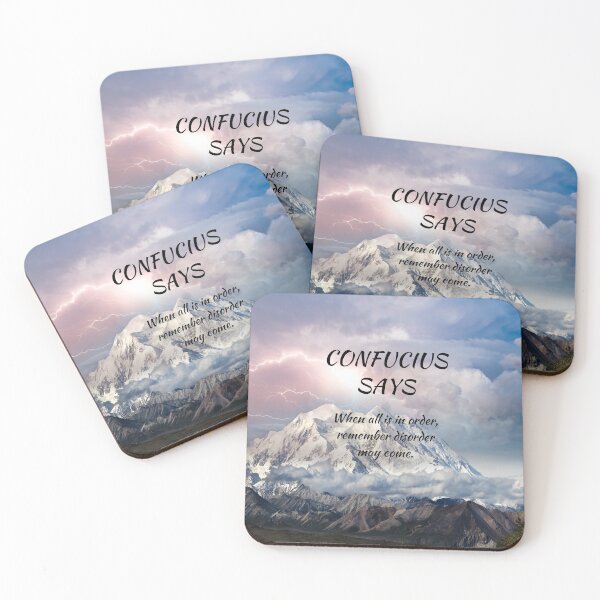 Item preview, Confucius Says Order to Disorder designed and sold by starshiporion.