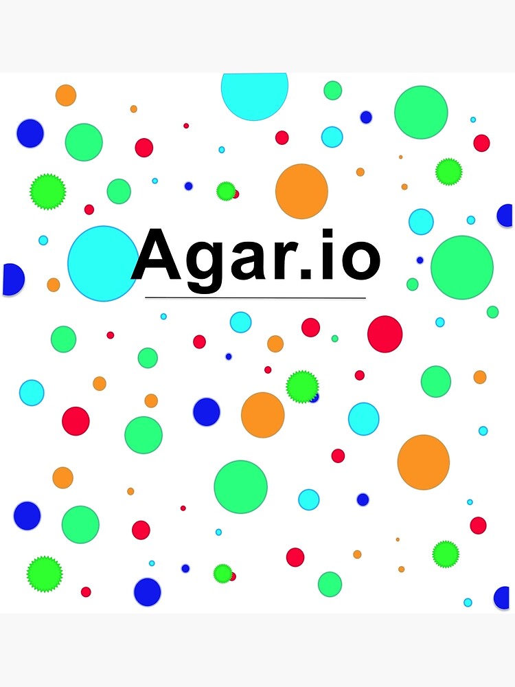 Agar.io  Poster for Sale by MiE Designs