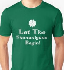St Patrick's Day Shenanigans Irish Unisex T-Shirt