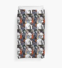 Whippet Art - Gentleman in Moulen Roughe Bettbezug