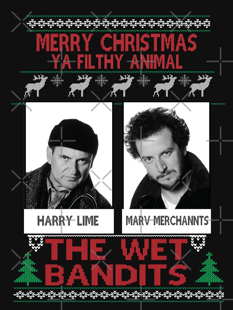 Discover merry christmas you filthy animal-the wet bandits Classic T-Shirts