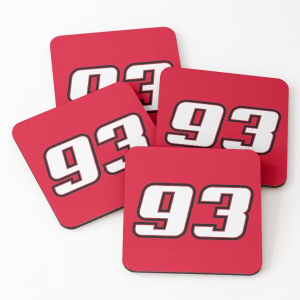 Item preview, Moto GP racing Championship Spanish rider number 93 red and black designed and sold by FrenchsTuck.