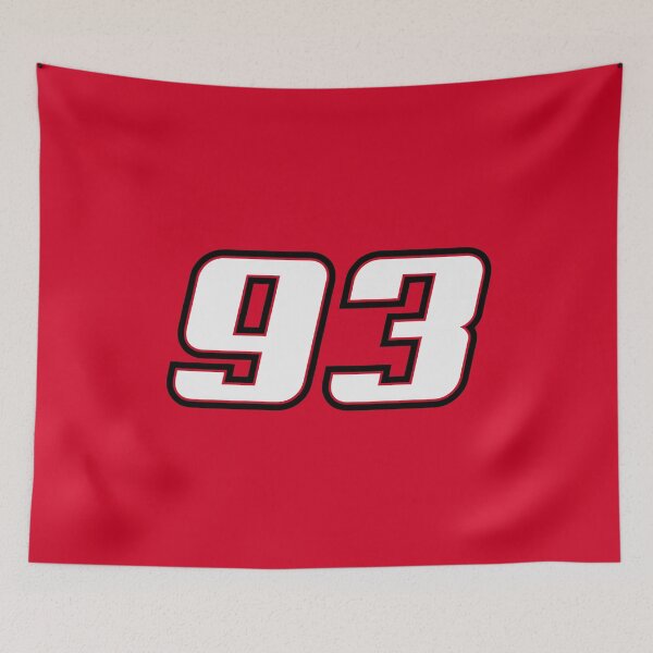 Item preview, Moto GP racing Championship Spanish rider number 93 red and black designed and sold by FrenchsTuck.